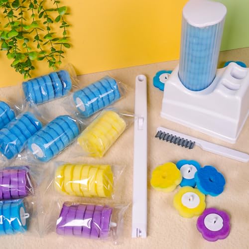 Disposable Toilet Brush Cleaning System, Disposable Toilet Cleaner Wand and Holder Set with 60 Toilet Wand Refills, Extended Handle for Toilet Bowl Cleaners, Bathroom Cleaning, Bathtub - size: 1 set U-shaped + 60 refills