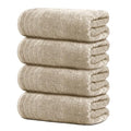 Tens Towels Pack of 4 Extra Large Bath Towels 30 x 60 Inches, 100% Cotton, Larger & Lighter Weight, Quicker to Dry, Super Soft and Absorbent, Perfect for Bathroom, Beige - color: Beige