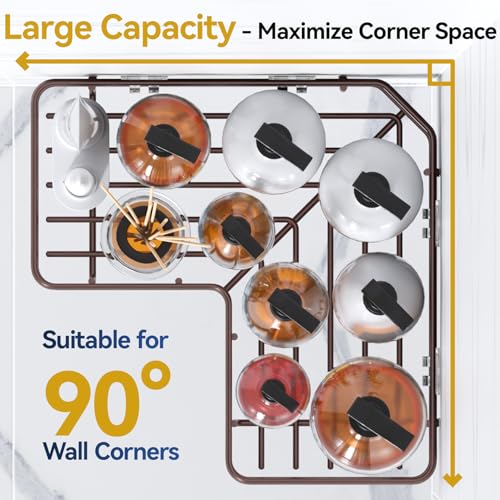 YASONIC Corner Shower Caddy Adhesive, 100% Rustproof Shower Organizer with Soap Holder, No Drill Shower Shelf for Inside Shower, Wall-Mounted Shower Storage for Homes (3 Pack, Bronze) - color: Bronze