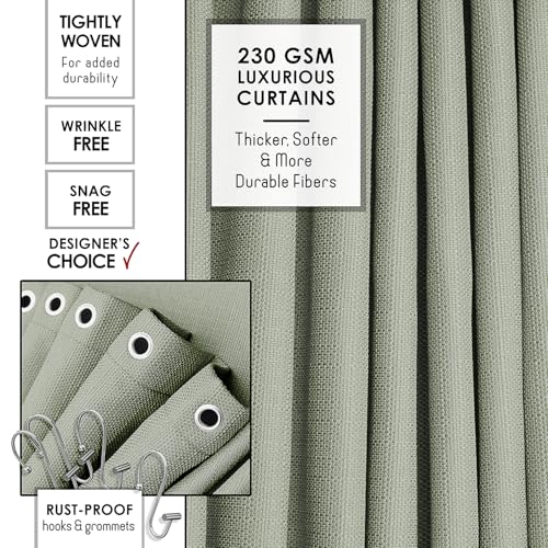Clara Clark Sage Green Bathroom Set - Bathroom Sets with Shower Curtain and Rugs, 21PC Bathroom Accessory Set, Shower Curtain Set with Soap Dispenser & Toothbrush Holder - color: Sage Green, size: Complete Set + Bath Rugs