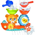 Baby Bath Toys for Kids Ages 1-3 Toddler Bath Toy Bear Bathtub Toys for Babies 12 Months Boys Girls Infant Water Tub Toys 1 2 3 Year Olds Preschool Learning Gift - style: Bear Bath Toys