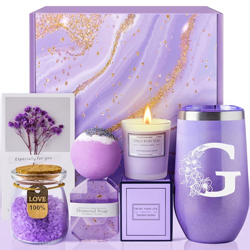 Birthday Gifts for Women, Mom, Wife, Grandma, Daughter, Best Friend, Sister, Her, Girlfriend, Teacher, Graduation Gifts - Mothers Day, Valentines Day, Christmas, Relaxing Spa Gifts for Women (G) - style: G
