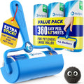 PetLovers 6.3" Large Lint Roller for Pet Hair Extra Sticky 360 Sheets, Ideal for Pet Hair Removal from Furniture & Clothes, Dog and Cat Lint Remover 4 Pack - size: 4 Pack Large Lint Roller