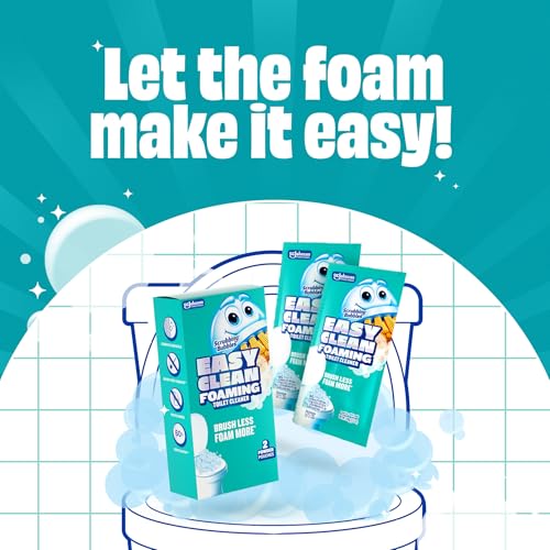 Scrubbing Bubbles Easy Clean Foaming Toilet Bowl Cleaner, Easy Drop In Powder Pouches, 1.75 Ounce (Pack of 12) - size: 2 Count (3.5 Ounce, Pack of 6)