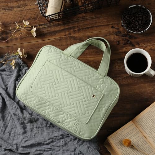 Ms. Pen- Travel Toiletry Bag Organizers, Green | Makeup Travel Bag for Toiletries with Hanging Hook, Water-Resistant