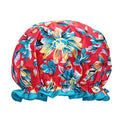allydrew Reusable Women's Waterproof Shower Caps for Long Hair, Exotic Floral - color: Exotic Floral