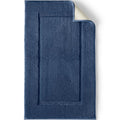 Lands' End Non Skid Bath Rug Deep Sea Navy 23" x 39" - color: Deep Sea Navy, size: 1'11" x 3'3"