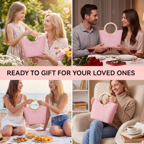Spa Luxetique Rose 10pc Gift Baskets for Women Spa Gift Set