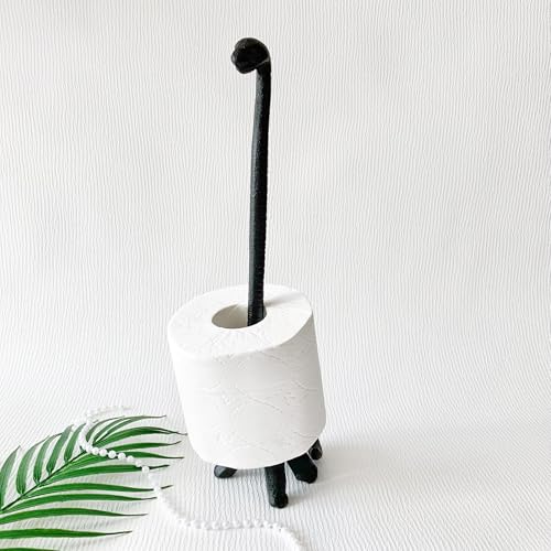 Dinosaur-Shaped Paper Towel Holder, Free-Standing Toilet Paper Holder, Decorative Dinosaur Statue for Home Decoration - color: Dinosaur