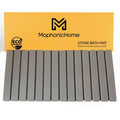 MophonicHome Extra Long Foldable Stone Bath Mat 32 x 15 - Diatomaceous Earth Shower Mat, Non-Slip Quick-Dry Stone Bath Mats for Bathroom, Super Absorbent, Compact Design, Easy to Clean, Dark Gray - color: Extra Long Dark Gray