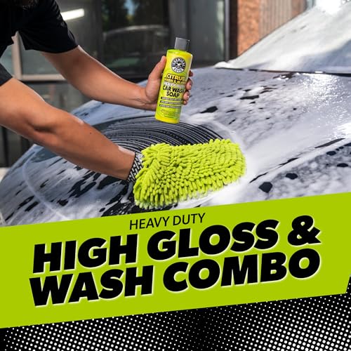 Chemical Guys Car Wash And Interior Detailing Kit With Storage Bag Car Wash Soap, Wheel Cleaner, Interior Spray, Microfiber Towels And Wash Mitt - style: KIT + BAG