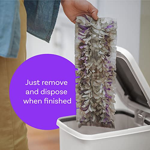 Swiffer Power Mop Refill Pack, Floor Cleaner for Mopping Tile, Vinyl, Laminate, Wood in Home, Bathroom, Kitchen, All Purpose Multi-Surface Cleaning, 5 Pads + 1 Lavender Solution, Pack of 4 - size: 4 Fl Oz (Pack of 1)