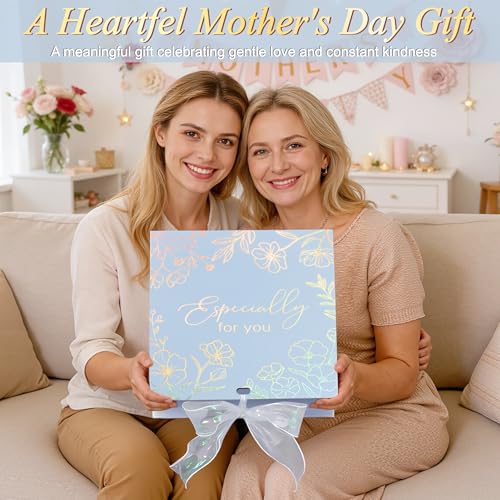 Spa Gifts for Women Bath Gift Set, Ocean Relaxing Spa Gift Baskets Home Bath Set Self Care Kit Care Package Thank You Mothers Day Birthday Easter Gifts for Women Her Mom Friends Sister Teen Girls Wife - color: Blue-Ocean