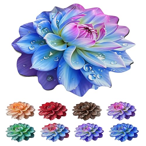 Floral Diatomaceous Earth Floor Mat 3D Flowers Pattern Bath Mat Non-Slip Bath Rug Safe Absorbent Quick Drying Bathmat Suitable for Bathroom Kitchen Entrance (Style 2, 15.75"/40cm) - color: Style 2, size: 1'4" x 1'4" (Flower)