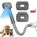 Pet Dog Grooming Attachment Kit Compatible with Dyson V7 V8 V10 V11 V12 V15 Vacuums (Not for V6), Dog Deshedding Brush Attachment for Shedding Grooming, Hair Grooming Tools for Dog and Cat, 6 Pack