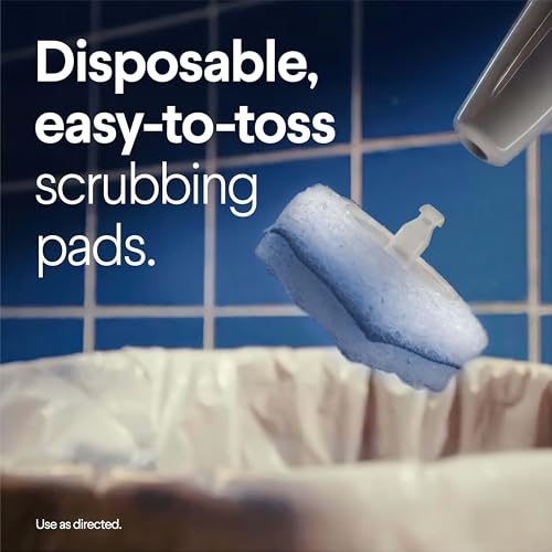 Clorox 03191CT Toilet Wand Disposable Toilet Cleaning Kit: Handle, Caddy & Refills, White (Case of 6) - size: 1 Count (Pack of 1)