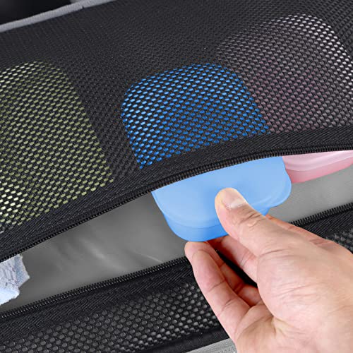 Quatish 2 Pack Travel Soap Container, Portable Soap Holder with Lid, Travel Bar Soap Holder, Soap Case for Camping Gym Travel, Soap Box for Bathroom,Denimblue - color: Denimblue