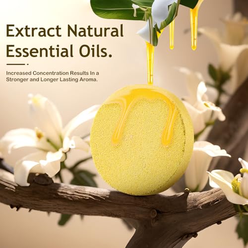 Shower Steamers Aromatherapy 8-Pack Gifts Set - Natural Essential Oil Shower Steamers for Relaxation - Mother's Day, Birthday Presents, Ideal for Stress Relief - Bath Bombs Alternative for Home Spa