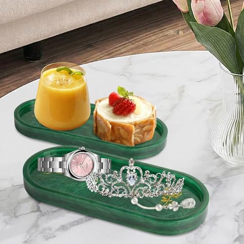 Key Tray For Entryway Table - Counter Tray(Green) - color: Green