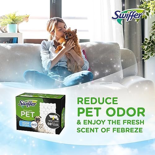 Sweep + Mop, Dry Pads Refill, Floor Cleaner for Dirt, Dust, Hair, Cleaning Cloths for Mopping Home, Bathroom, Kitchen, All Purpose Multi-Surface Floor Wipes, Heavy Duty, Pet, 32 Count (Pack of 2) - size: 32 Count (Pack of 2)