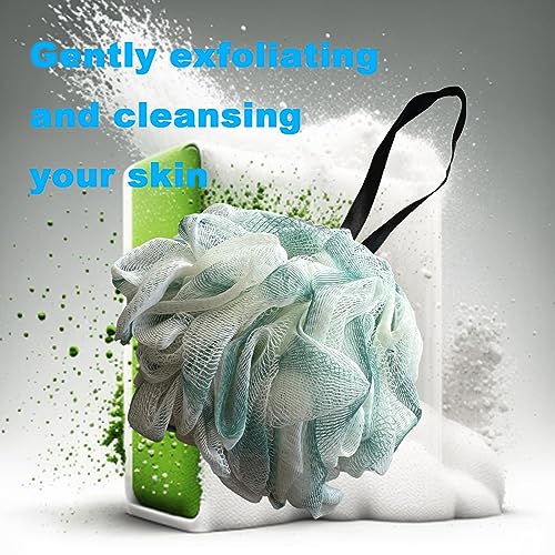 50g Bath Sponge Shower Loofah Mesh Pouf Bath Scrunchies Body Wash Puff Shower Puff Exfoliating Scrubber - style: Style 4