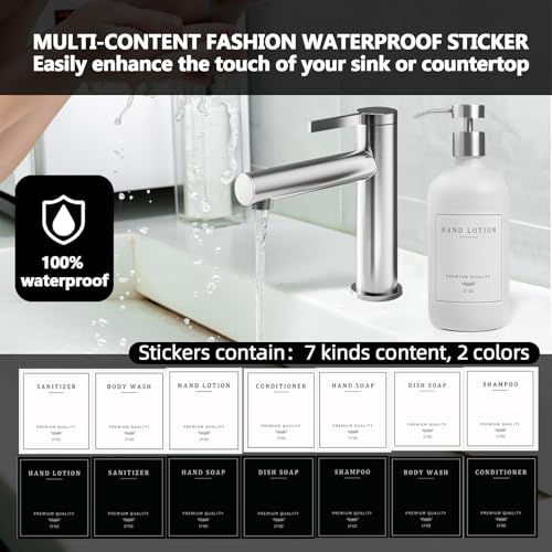 Glass Soap Dispenser Bathroom - Kitchen Dish Hand Soap Dispenser Set, Liquid Soap Lotion Dispenser with Tray, Hand Soap and Lotion Dispenser, White Bottle/Silver Pump-pd - color: White Bottle/Brushed Silver Pump + Tray