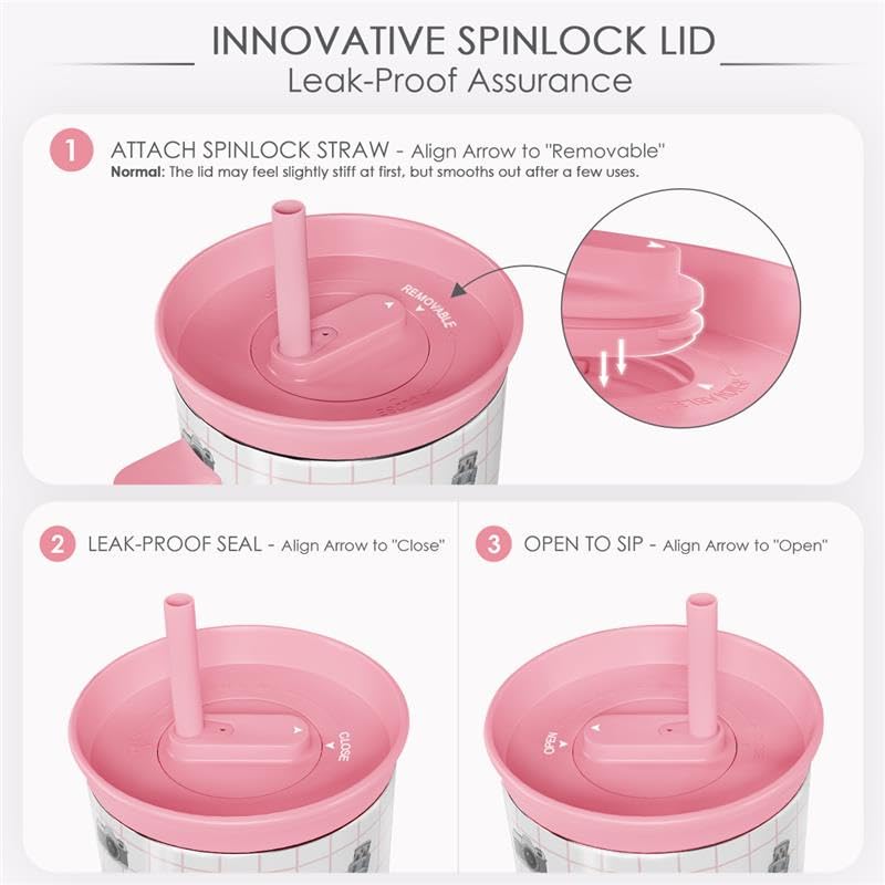 SANDJEST Travel Lover Stainless Steel Locking Lid Silicone Straw Tumbler with Handle 40oz, Insulated Stainless Steel Travel Cup for Women Girls Friends, Gift Idea for Birthday Christmas - color: Travel Lover