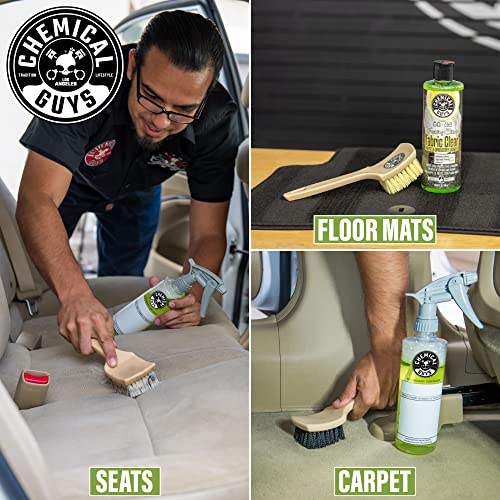 Chemical Guys CWS203 Foaming Citrus Fabric Clean Carpet & Upholstery Cleaner (Car Carpets, Seats & Floor Mats), Safe for Cars, Home, Office, & More, 128 fl oz (1 Gallon), Citrus Scent - size: 128 Fl Oz (Pack of 1)