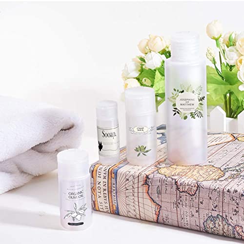 BENECREAT 10 Pack 1oz Travel Bottles Small Travel tubes Plastic Flip Cap Sample Bottle Refillable Travel Bottles for Makeup, Liquid, Cosmetic Toiletries Product - size: ['30 ml']
