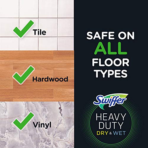 Sweep + Mop, Dry Pads Refill, Floor Cleaner for Dirt, Dust, Hair, Cleaning Cloths for Mopping Home, Bathroom, Kitchen, All Purpose Multi-Surface Floor Wipes, Heavy Duty, Pet, 32 Count - size: 32 Count (Pack of 1)