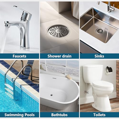 Swingers Disposable Toilet Brush,Toilet Bowl Cleaners,Toilet Cleaning Supplies,Toilet Brush and Holder Set with Cleaner Refills for Toilet Bowl Cleaners,Bathroom Cleaning, Bathtub (White, 2 Pack)