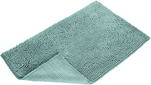 Amazon Basics Bathroom Rugs, Extra Soft Absorbent Shag Bath Rugs, Non-Slip Backing,Quick Drying,Machine Washable,Plush Comfort for Bathroom Floor,Tub and Shower, 21" x 34",Seafoam Green, (Pack of 12) - color: Seafoam Green, size: 1'9" x 2'10" (Rectangular