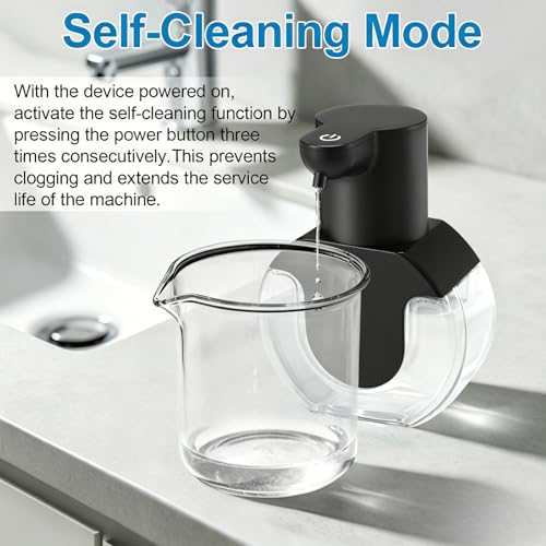 2 Pack Automatic Soap Dispenser Touchless,14.2oz/420ML Auto Liquid Soap Dispenser,Rechargeabled Wall Mounted Smart Pump for Bathroom Kitchen - color: Black, style: 2 Pack Liquid