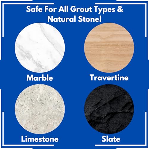 Black Diamond Ultimate Grout Cleaner: Best Cleaner for Tile, Ceramic, Porcelain, Marble Acid-Free Safe Deep Cleaner & Stain Remover for Even The Dirtiest Grout (1-Gallon) - size: 127.95 Fl Oz (Pack of 1)