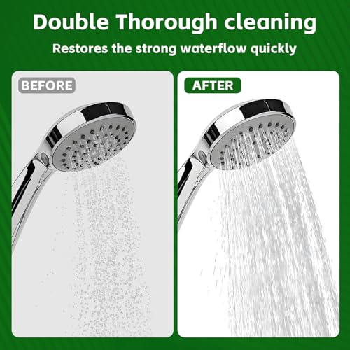 Shower Head Cleaner Tool Set, Multi-Size Shower Head Cleaning Brush for Small Hole Anti-Clogging Nozzle with Storage Boxes, Picks Fitting Nozzle Unclogger for Household Bathroom (30 Pcs) - color: 30pcs