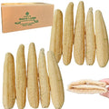 10 Pcs (7 – 10 Inches) Natural Loofah Sponge | Organic Loofah | Shower Loofah Exfoliating Body Scrubber | Bath for Loofah for Men and Women | (10 - Pack) - size: 7.1 – 10 Inch