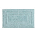Eddie Bauer - Bathroom Rug, 100% Soft Plush Tufted Cotton Bath Rug, Highly Absorbent, Quick-Dry, and Skid-Resistant Backing (Logan Turquoise, 24" x 40") - color: Turquoise, style: 24" x 40"