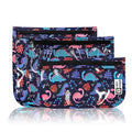 HIONXMGA TSA Approved Toiletry Bag, Set of 3 Clear Travel Toiletry Bag Quart Size Zipper Travel Pouch, Waterproof Makeup Cosmetic Bag for Women Men Kids Toiletries Carry on, Dinosaur - color: Dinosaur, Mixed Sizes