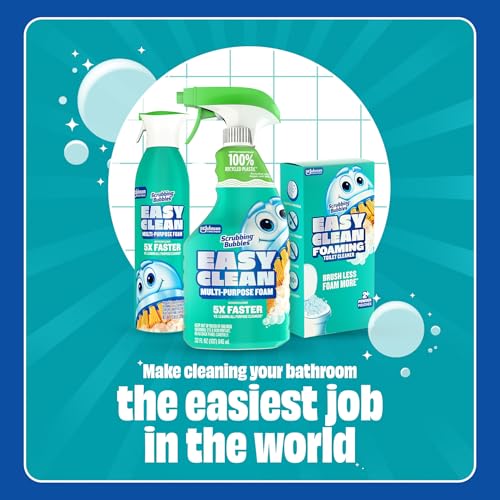 Scrubbing Bubbles Easy Clean Foaming Toilet Bowl Cleaner, Easy Drop In Powder Pouches, 1.75 Ounce (Pack of 12) - size: 2 Count (3.5 Ounce, Pack of 6)