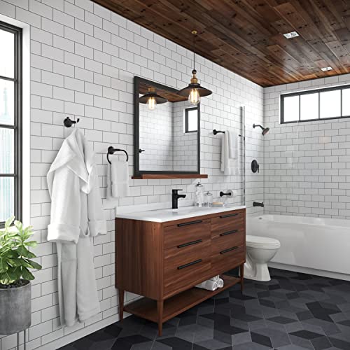 Pfister Pfirst Modern Toilet Paper Holder, Bathroom Tissue Holder, Wall-Mounted, Screw-in, Tuscan Bronze Finish, BPHPFM0Y (Pack of 3) - color: Tuscan Bronze, size: 3 Pack