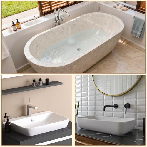 Bathtub Drain Stopper Hair Catcher, Pop Up Sink Stopper with Anti-Clogging Basket, Bathroom Sink Strainer Fits 1.5"-1.75" Bath Drain Hole