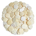 108 Pack Natural Loofah Sponge Exfoliating Face Pads - Facial Body Scrubbers Pad - When Bath Shower and Spa - Loofa Sponges Brush Scrub - Bulk Loofahs Scrubber - Cleansing Skin for Women and Men - size: 1 Count (Pack of 108)