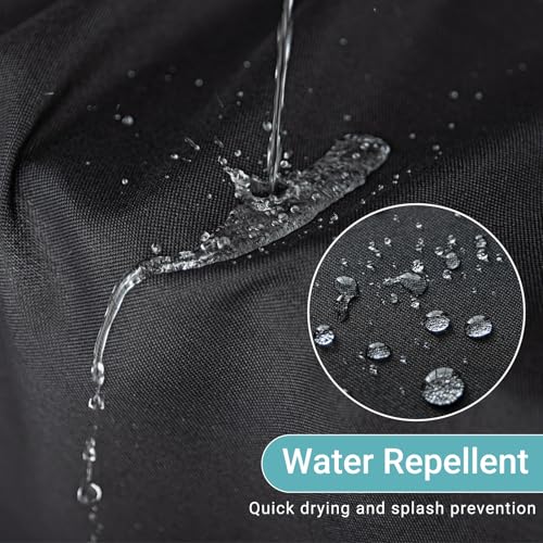 Black Linen Shower Curtain, Heavy Duty Cloth Bath Curtain Set with 12 Plastic Hooks Simple Hotel Spa Quality Luxury Shower Curtain for Bathroom, Water Repellent, 36Wx84L - color: Black, size: 36"W x 84"L (Pack of 1)