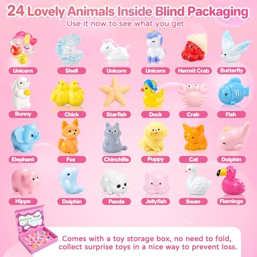 Bath Bombs for Kids with Surprise Inside, 24 Pack Kids Bath Bombs with Toys Inside Gift Set, Kid Bubble Bath Fizzy for Girls Boys with Bath Toys - color: Pink Edition