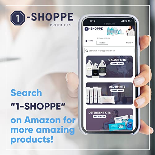 Terra Pure Hotel Soaps & Toiletries Bulk Set | 1-Shoppe Amenities Kit | 1oz Shampoo & Conditioner, Body Wash, Lotion, 1.25oz Bar Soap | Travel Size | 150 Pieces - style: 150 PIECES