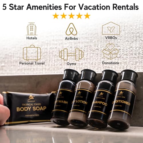 200 Piece Hotel Soap & Bulk Toiletries - Hotel Essentials for Guests - Hotel Shampoo & Conditioner Supplies for Guests, Hotel Toiletries Bulk Set, Hotel Soaps & Toiletries Bulk, Hotel Amenities Bulk - size: 200 Piece Set