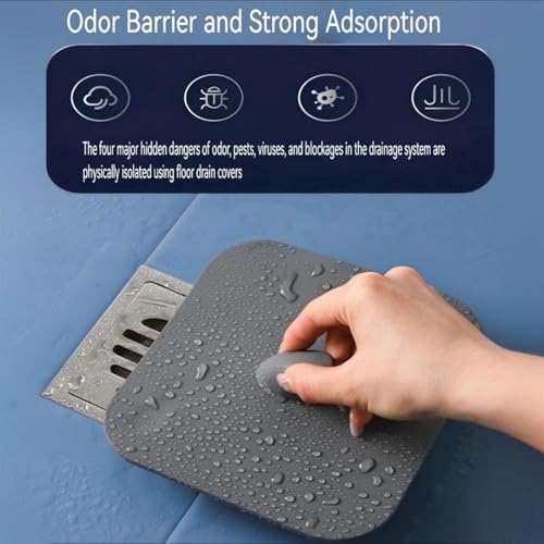 Bathtub Drain Stopper, Silicone Drain Cover for Kitchen,Bathroom and Laundry