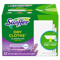 Swiffer Sweep + Mop, Dry Pads Refill, Floor Cleaner, Cleaning Cloths, Lavender, 32ct - size: 32 Count (Pack of 1)