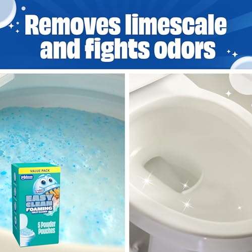 Scrubbing Bubbles Easy Clean Foaming Toilet Bowl Cleaner, Easy Drop In Powder Pouches, 100g (2 Pouches) - size: 2 Count (Pack of 1)