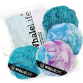 Loofah Sponge Bath Sponge for Women Men 4 Pack (Blue Conbine) - style: Blue Conbine